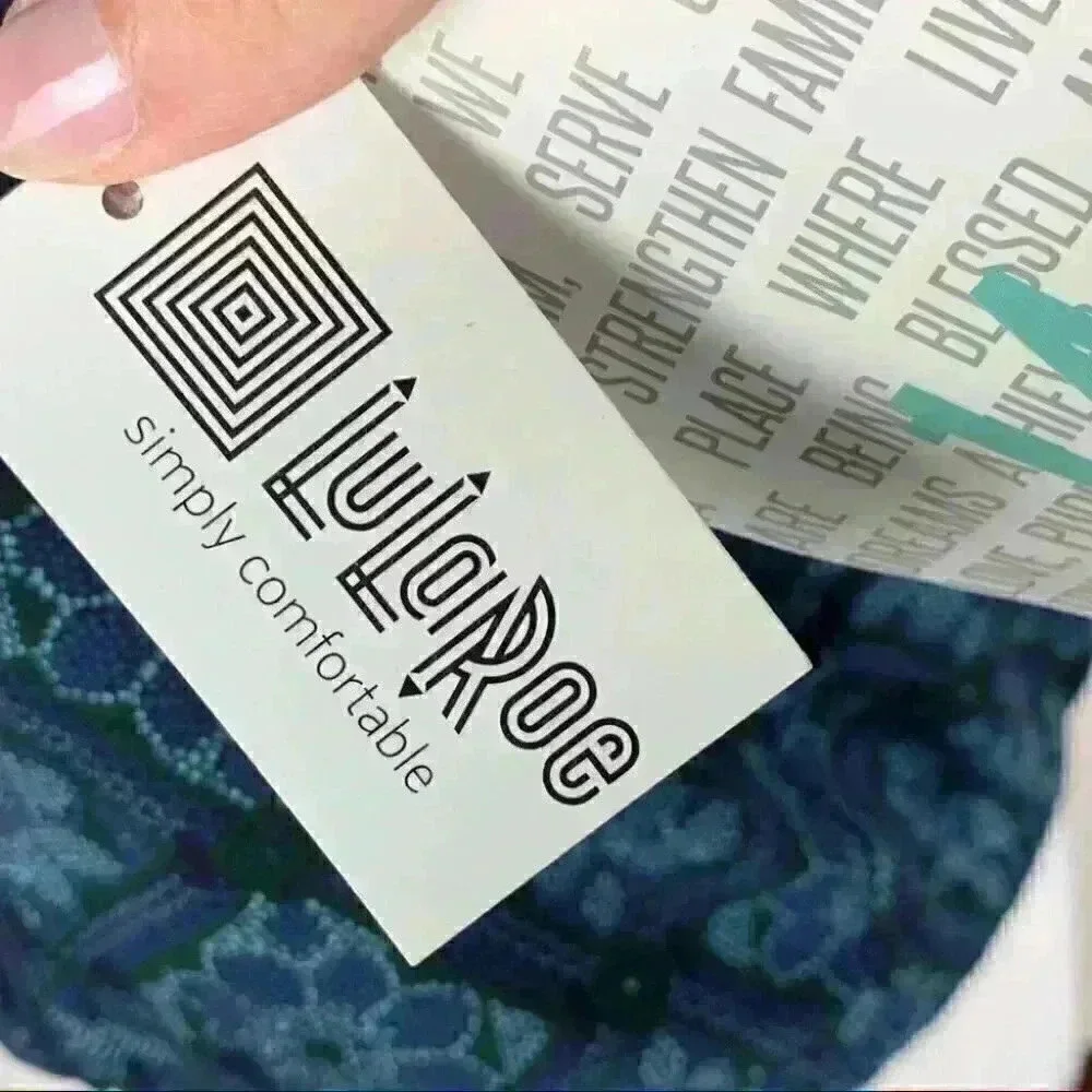 New Lularoe Girls Monroe Jacket sz 14 Blue Green Floral Flowers Zipper Pockets
